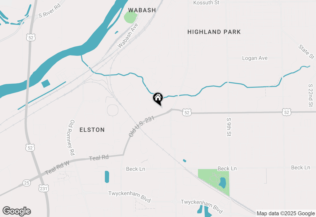 Map of 125 Durkees Run Drive, Lafayette, IN 47905
