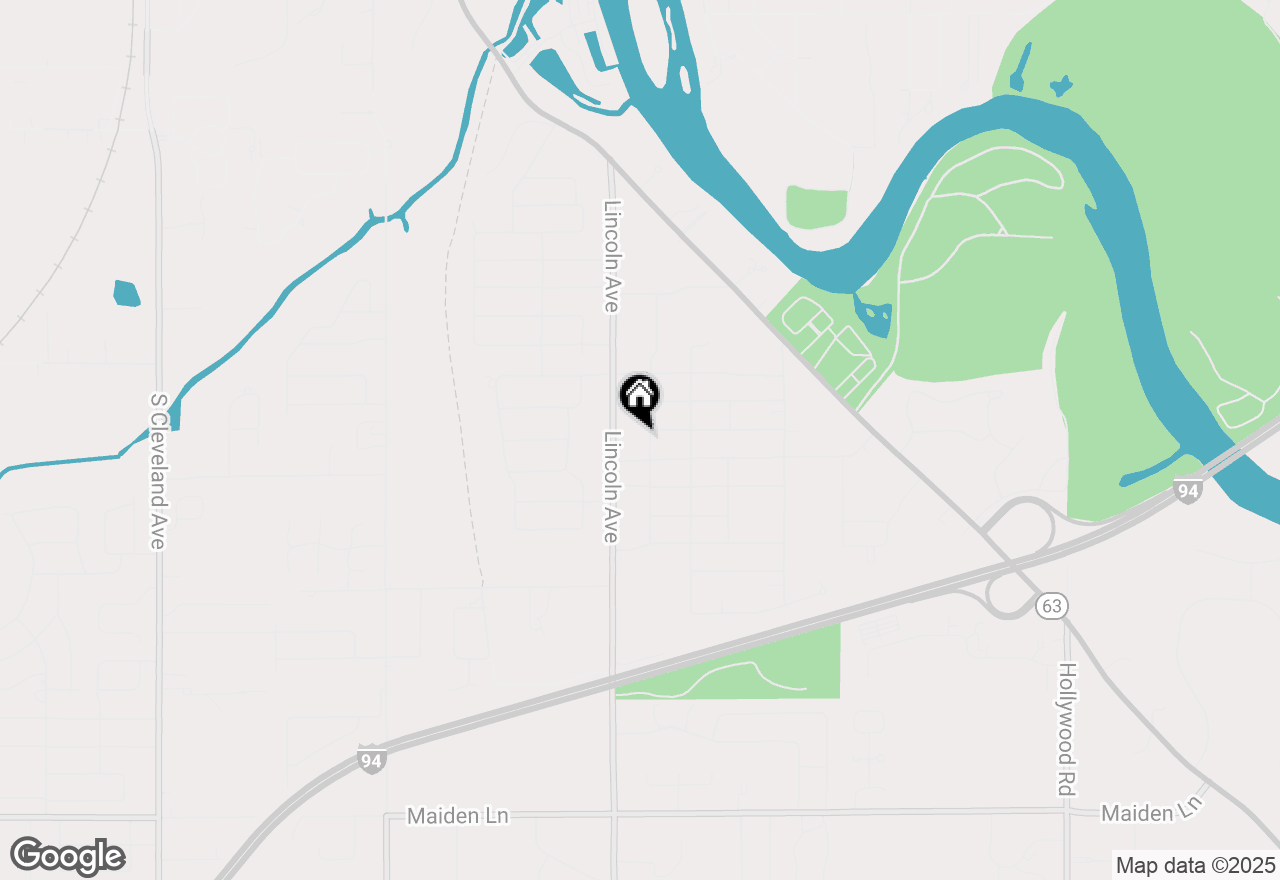 Map of 3042 Kevin Street, St Joseph, MI 49085