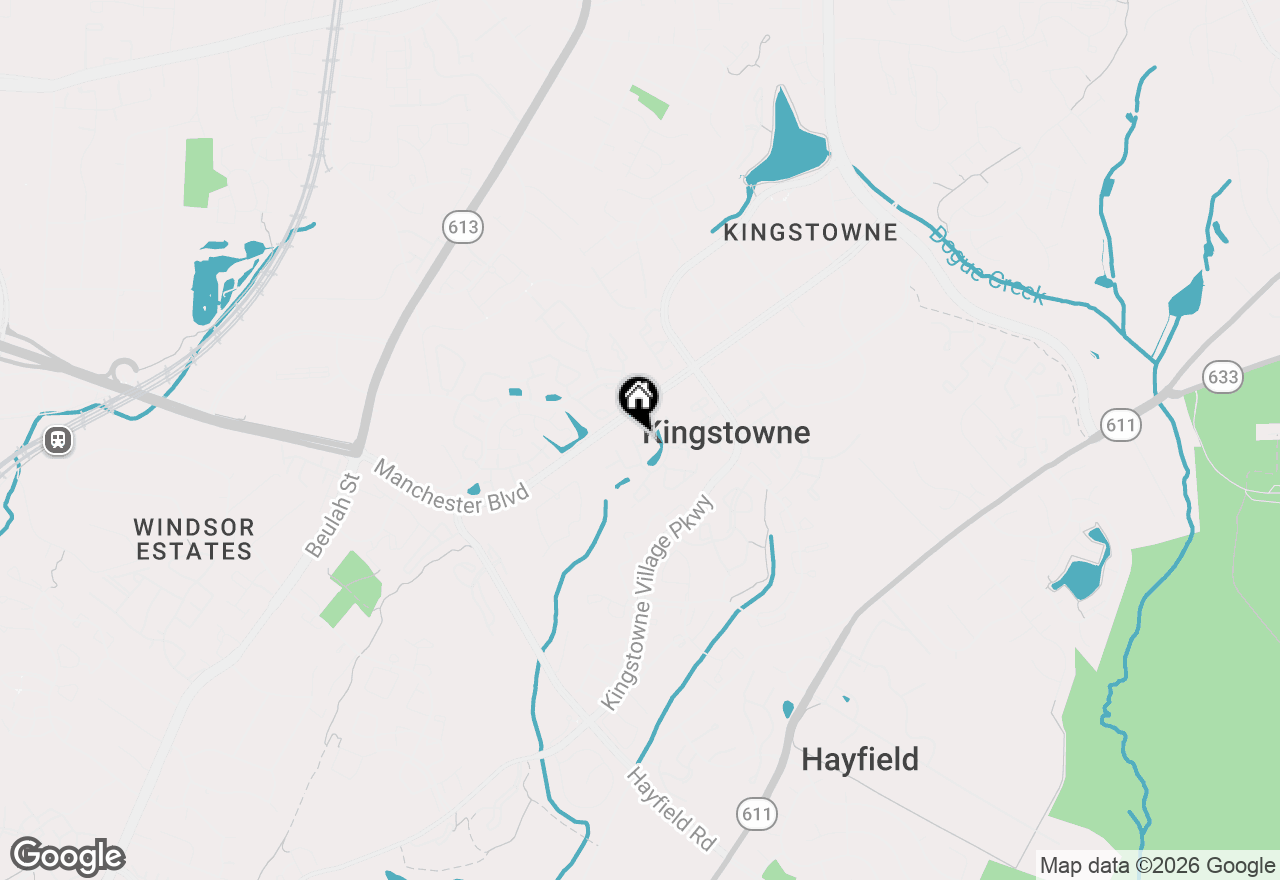 Map of 6008 Ellesmere Court #F, Alexandria, VA 22315