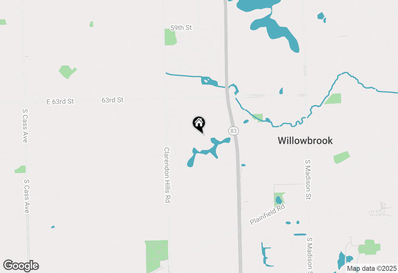 Map of 14 Portwine Road, Willowbrook, IL 60527