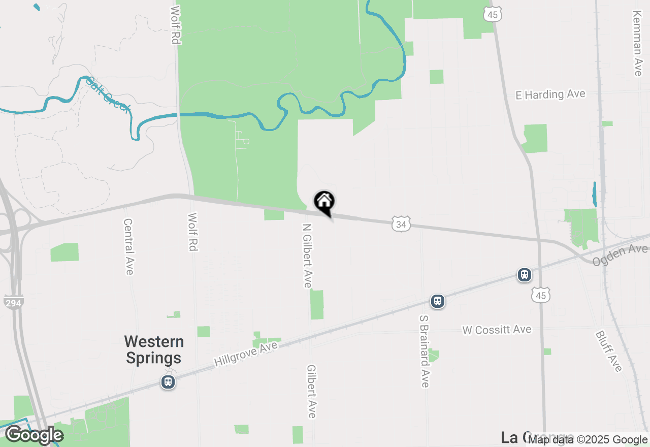 Map of 141 N Peck Avenue, La Grange, IL 60525