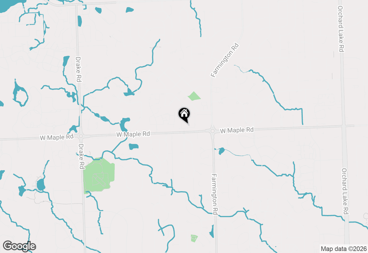 Map of 6427 Richard Run #10, West Bloomfield, MI 48322