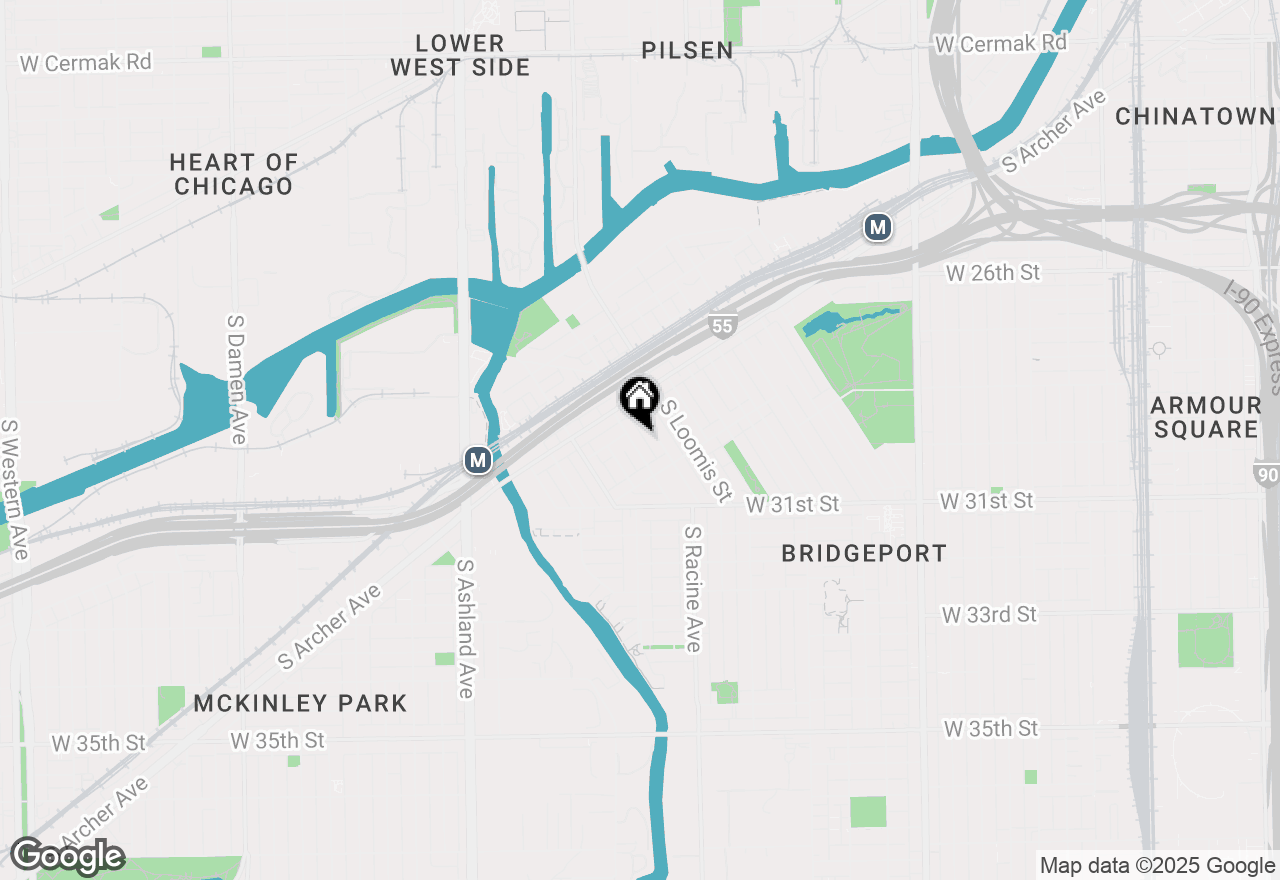 Map of 2939 S Arch Street, Chicago, IL 60608