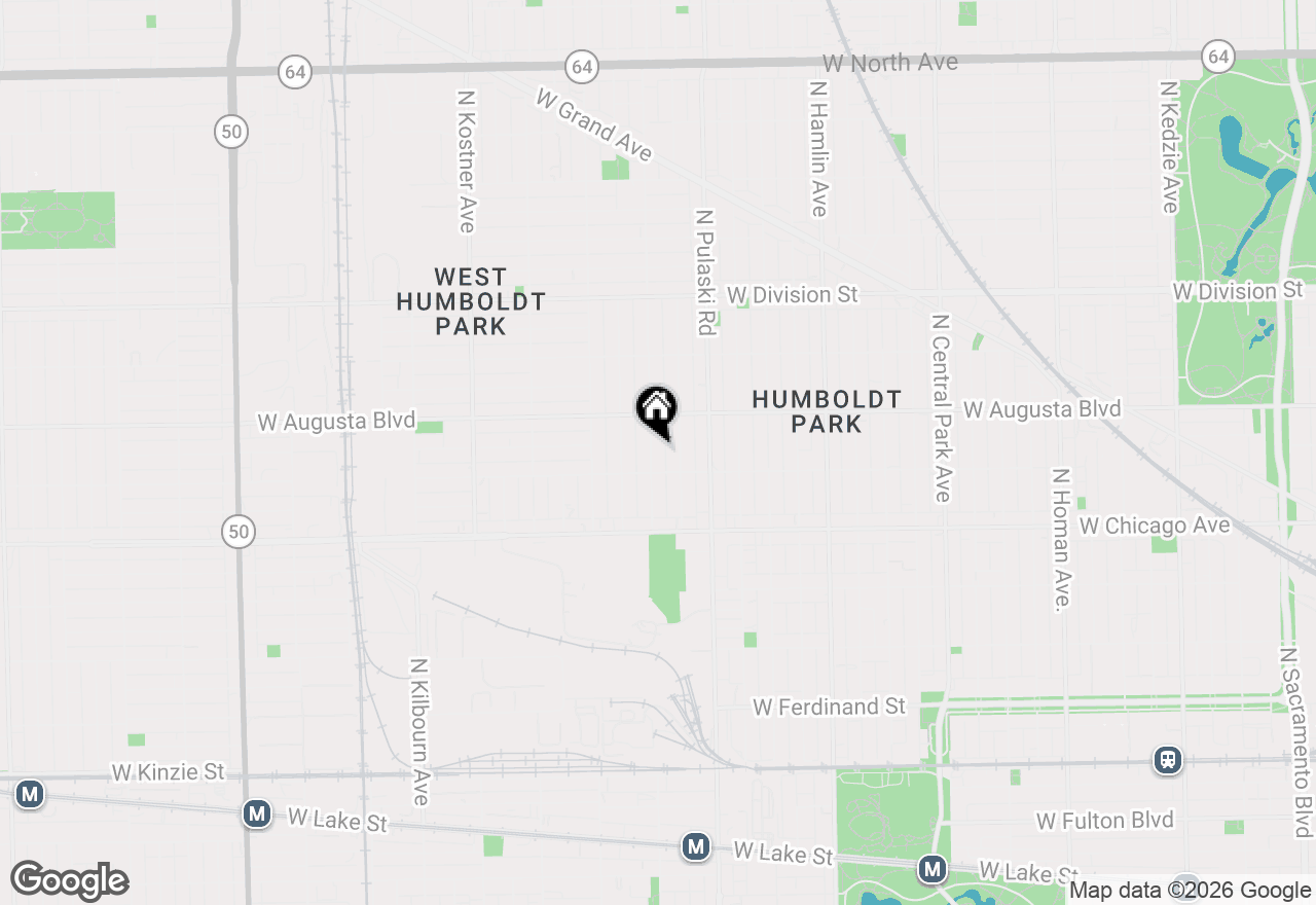 Map of 919 N Karlov Avenue, Chicago, IL 60651