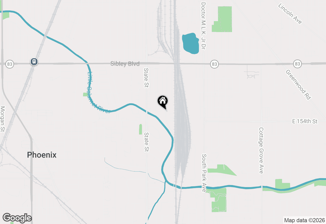 Map of (Address confidential), South Holland, Illinois 60473