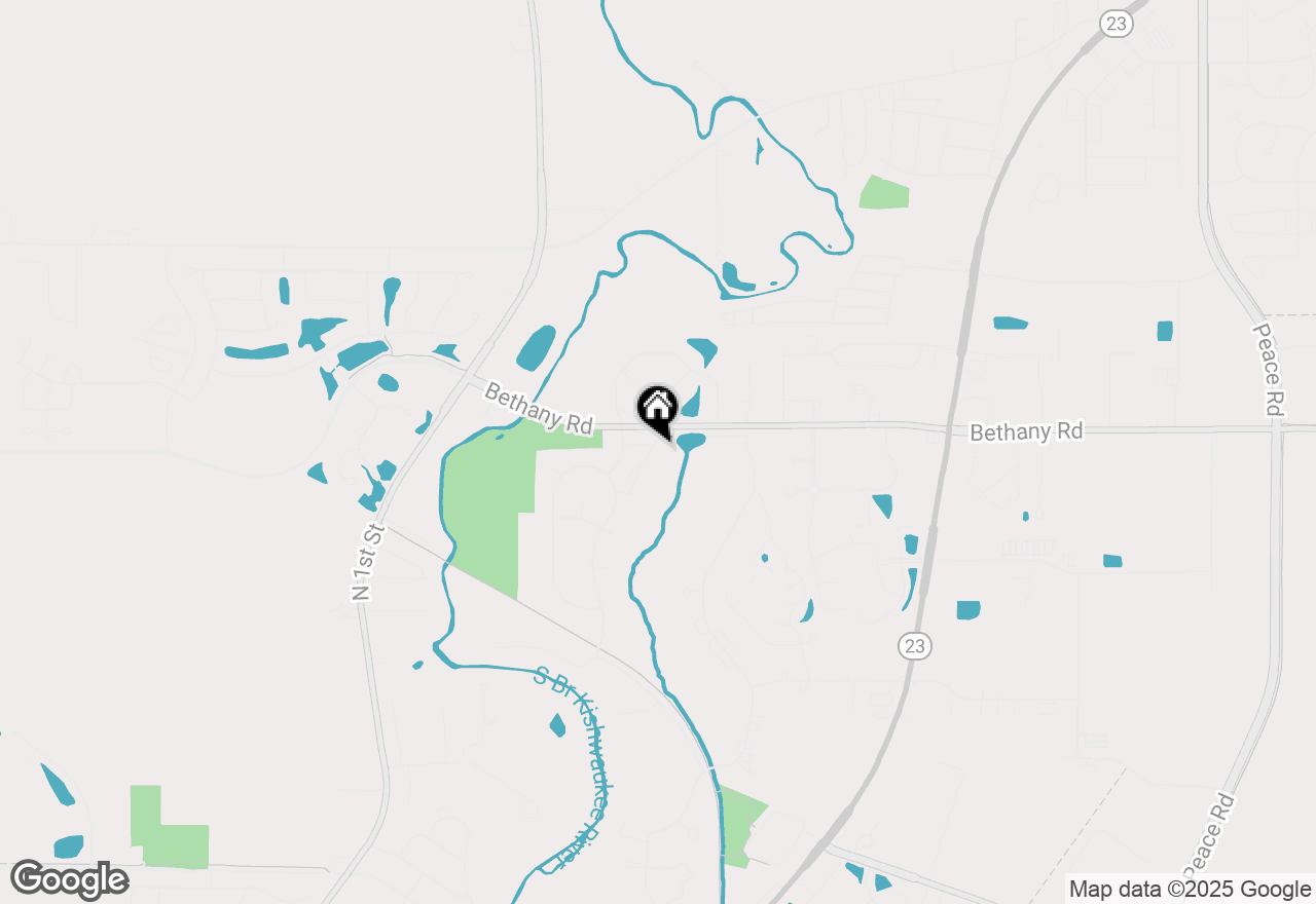 Map of 3052 Fairway Oaks Drive, Dekalb, IL 60115