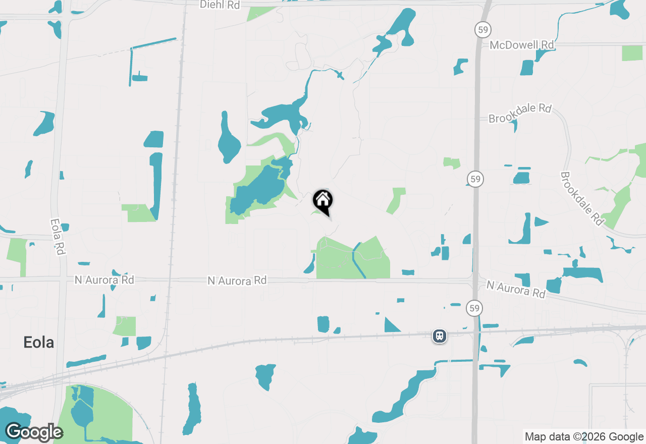 Map of 2335 Overlook Court #2335, Naperville, IL 60563