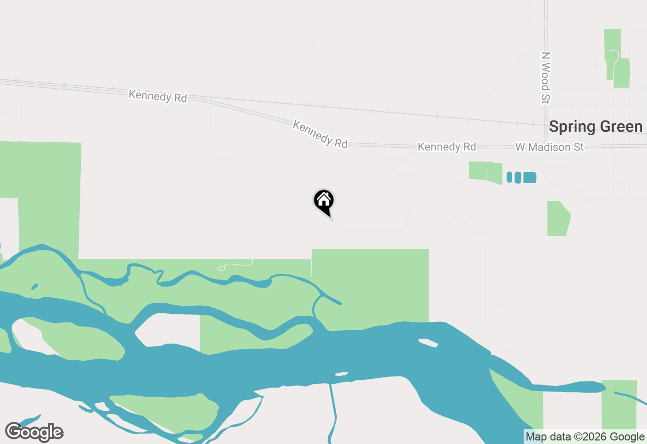 Map of E4519 Maple Court, Spring Green, WI 53588