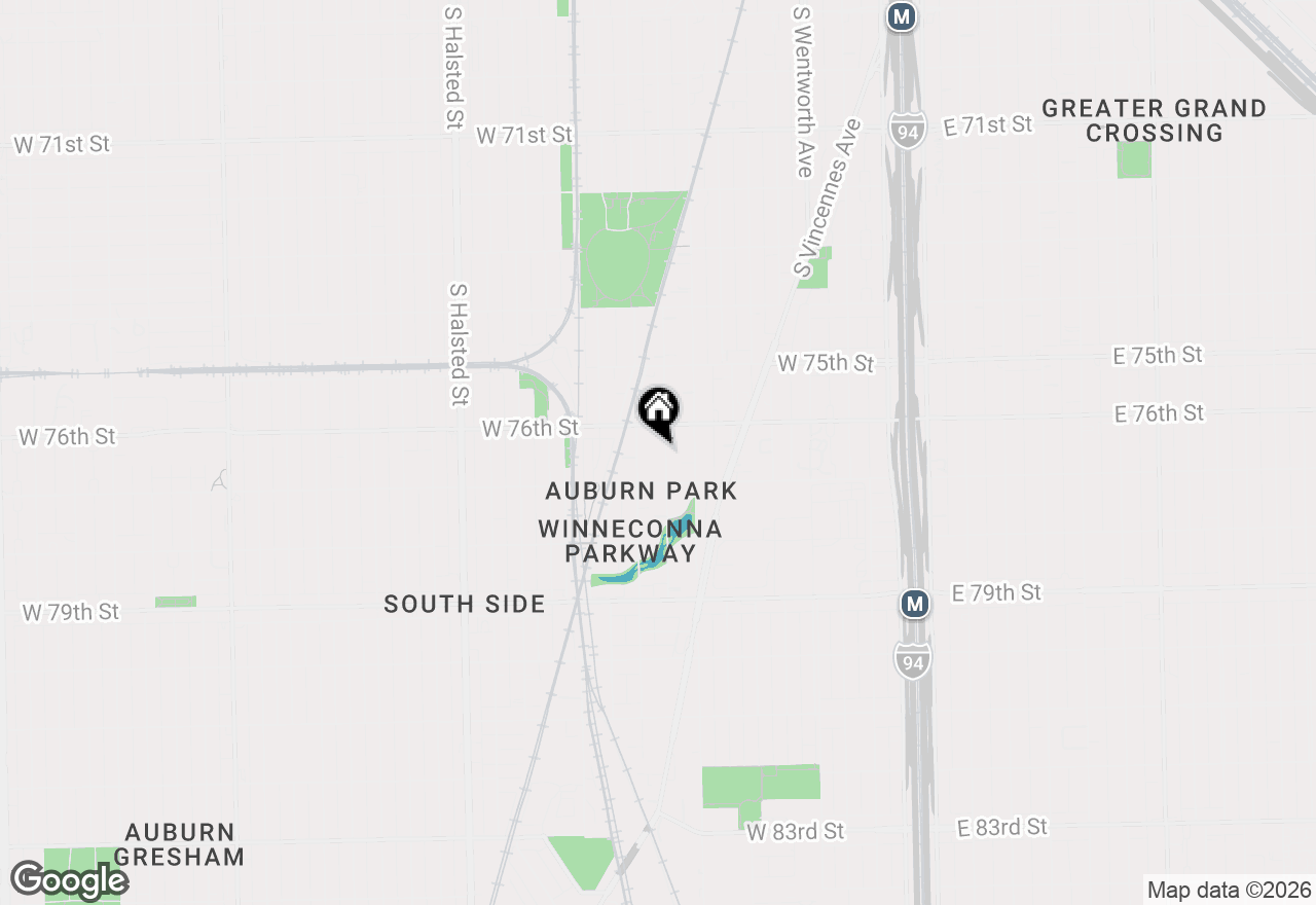 Map of 7628 S Eggleston Avenue, Chicago, IL 60620