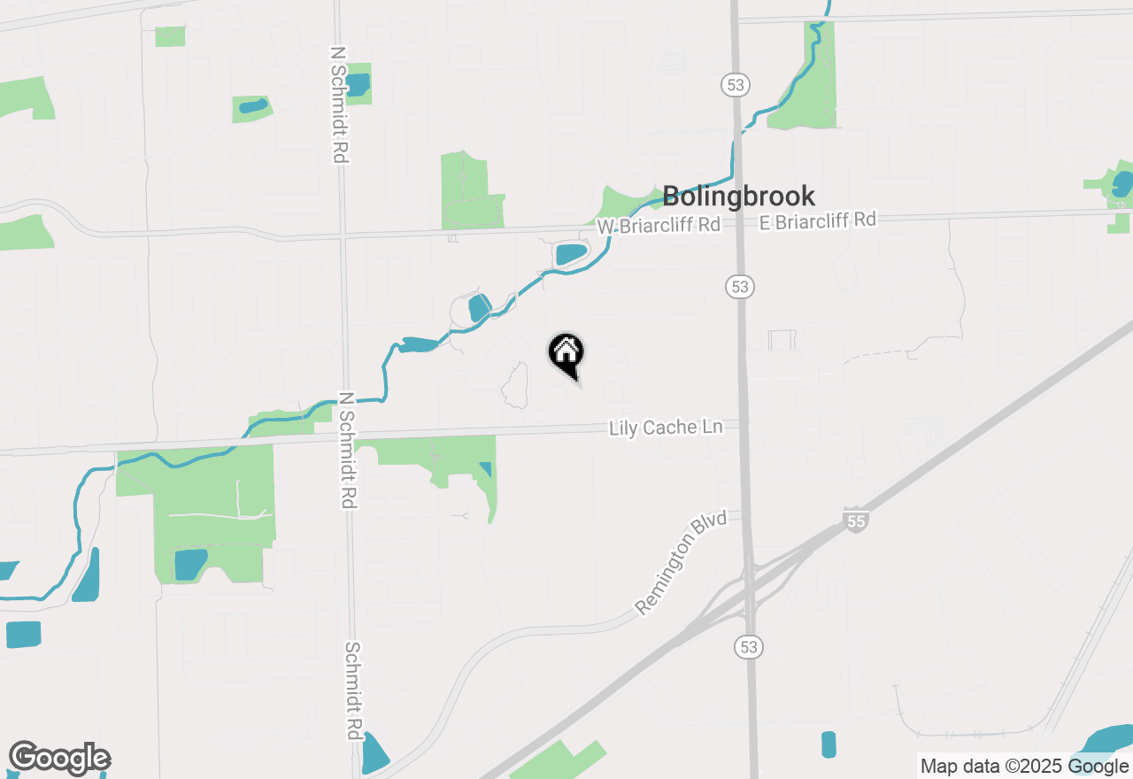 Map of 4A Fernwood Drive, Bolingbrook, IL 60440