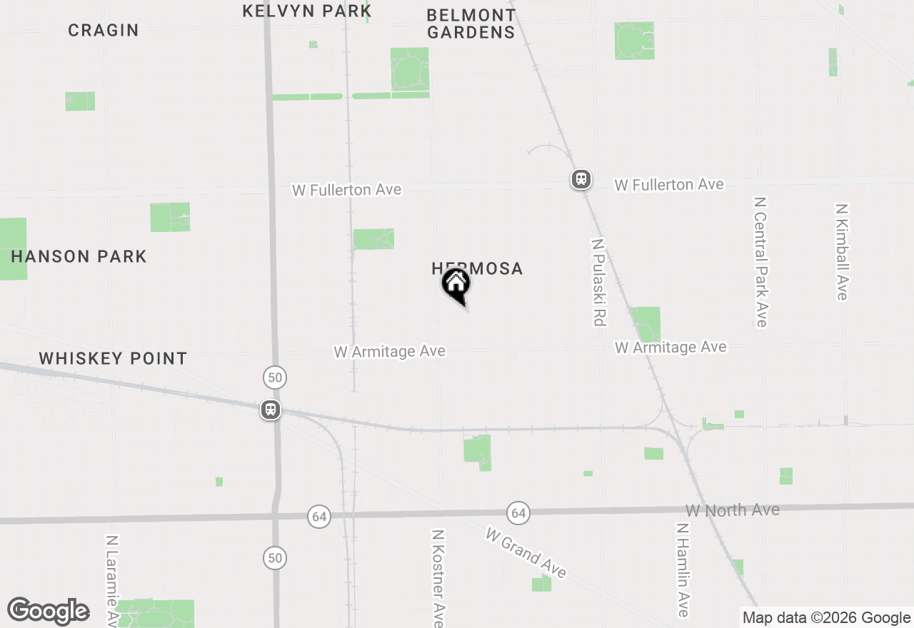 Map of 4333 W Dickens Avenue, Chicago, IL 60639