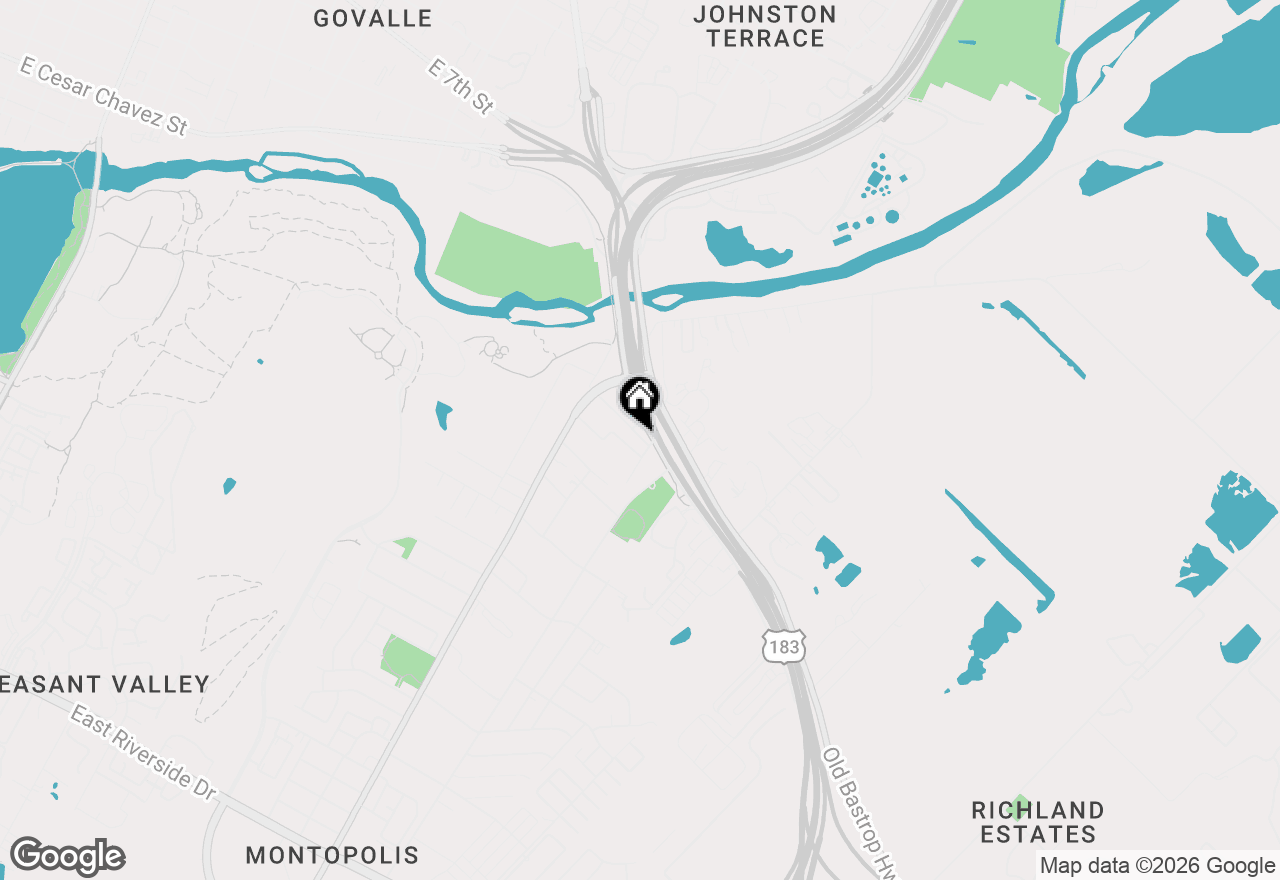Map of 6409 Del Monte Rd, Austin, TX 78741