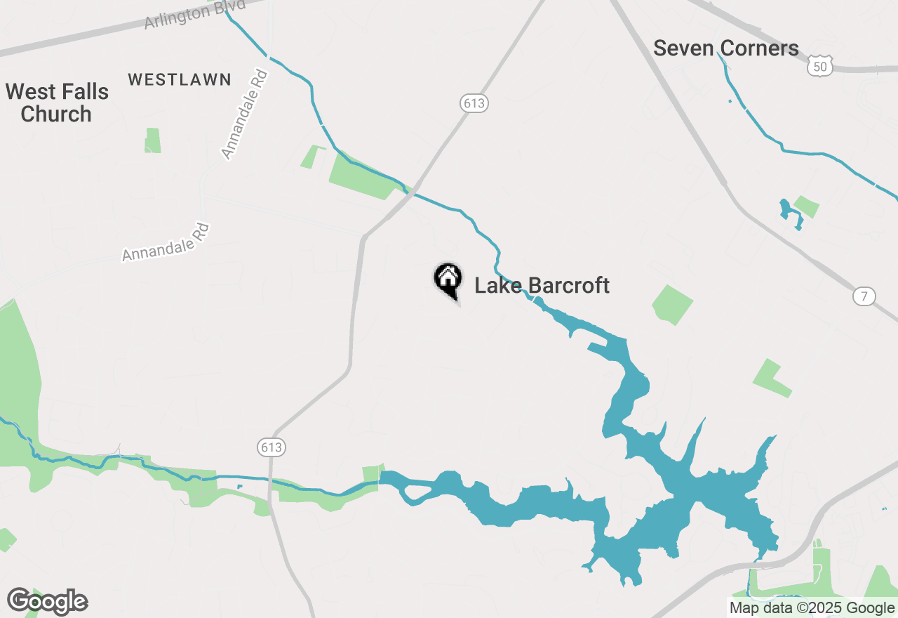 Map of 6434 Woodville Drive, Falls Church, VA 22044