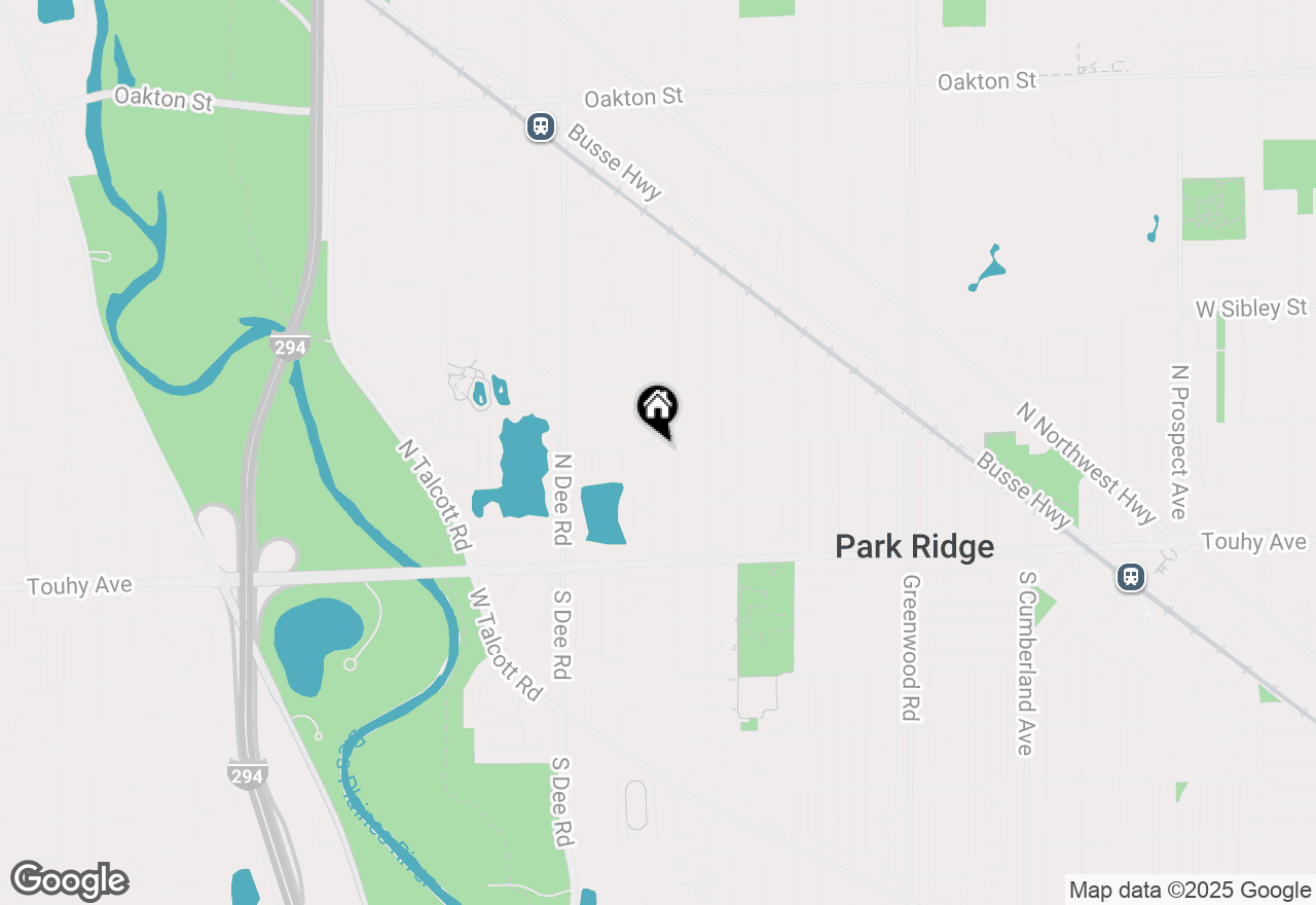 Map of 1921 Elm Street, Park Ridge, IL 60068