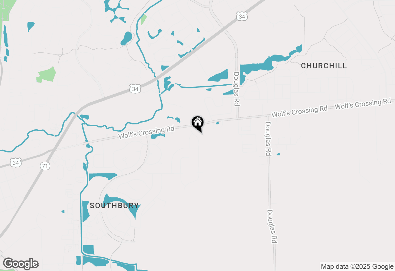 Map of 117 Piper Glen Avenue, Oswego, IL 60543