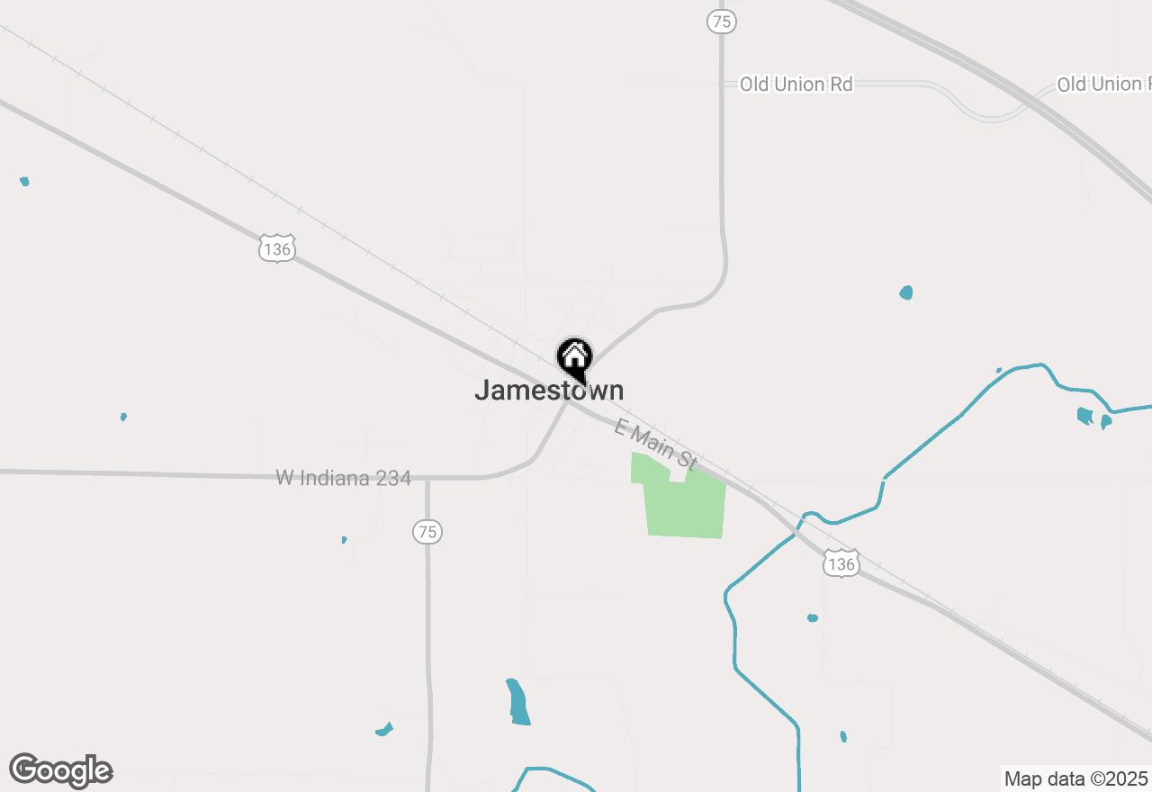 Map of 106 E Main Street, Jamestown, IN 46147