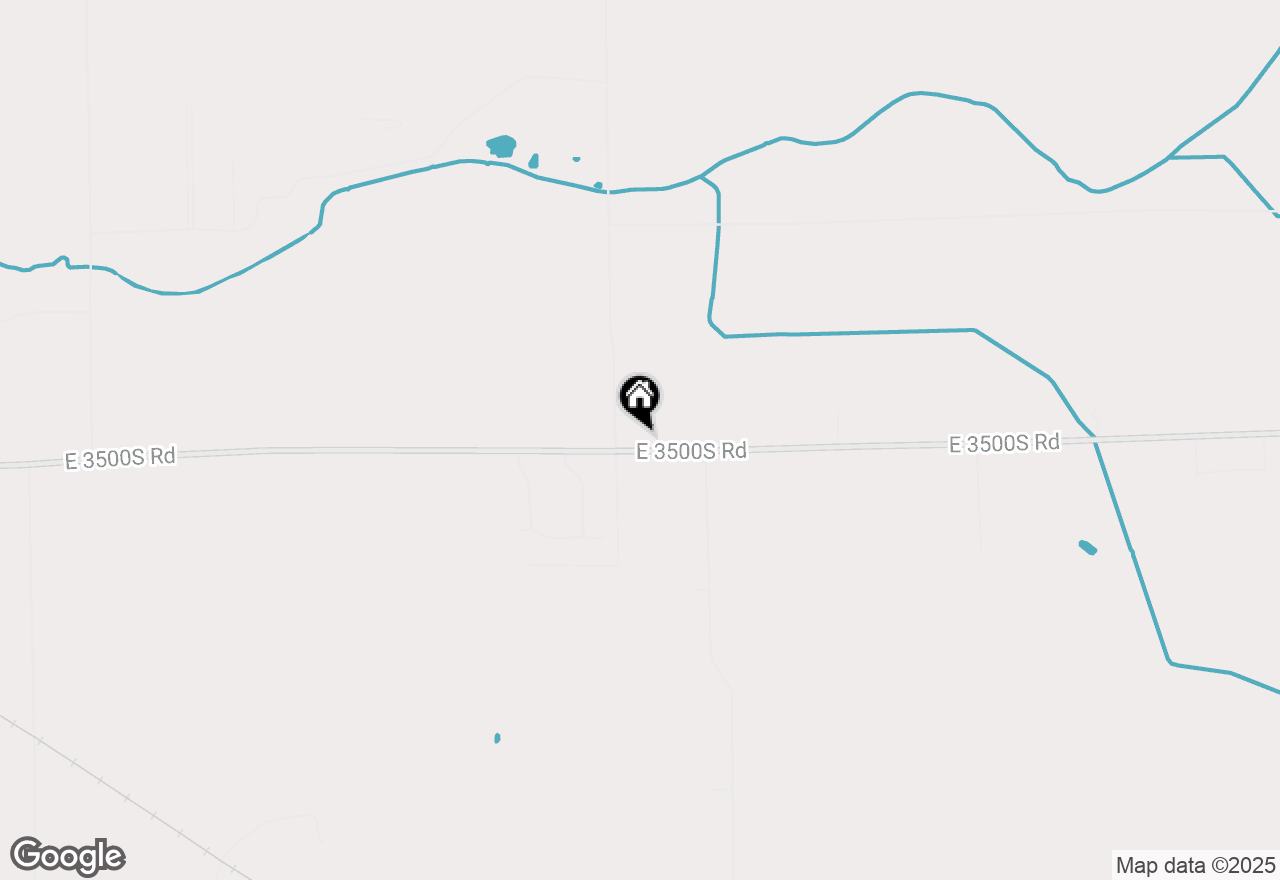 Map of 5827 E 3500s Road, St. Anne, IL 60964