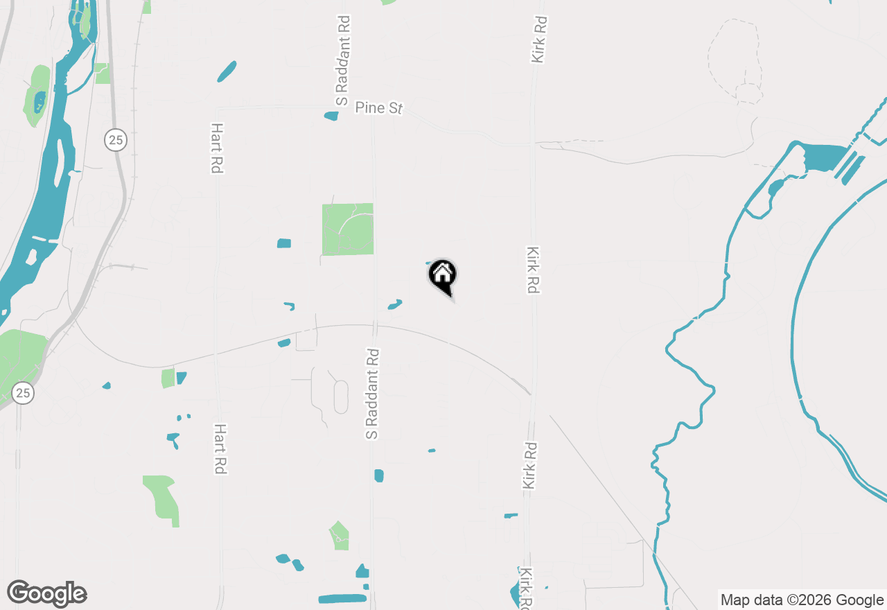 Map of 1208 Thrun Drive, Batavia, IL 60510