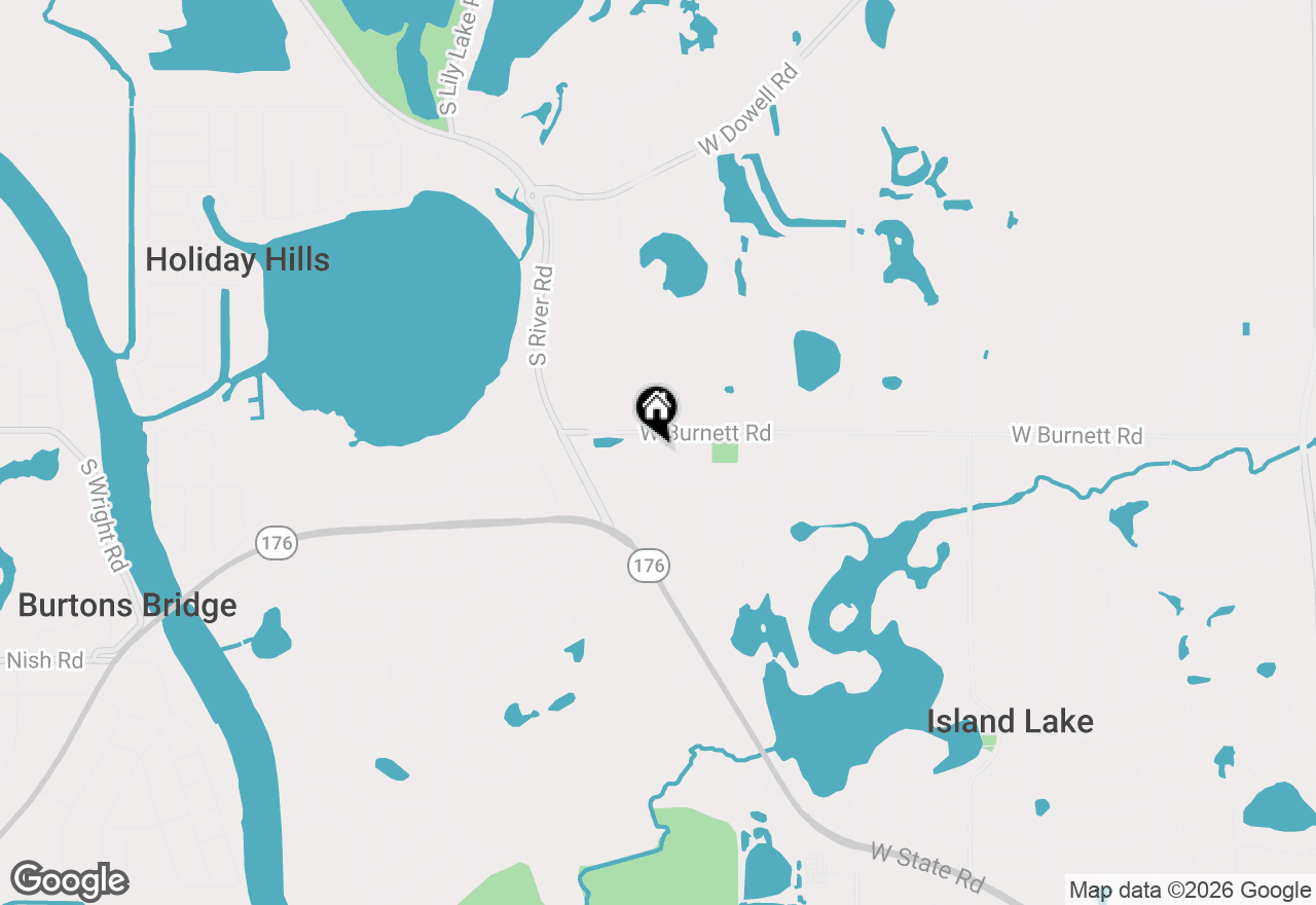 Map of 413 Lauren Lane, Island Lake, IL 60042