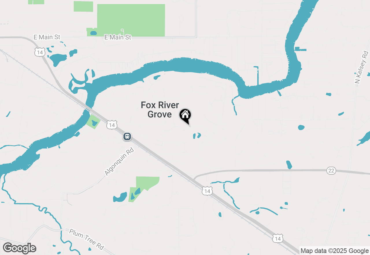 Map of 806 Norge Parkway, Fox River Grove, IL 60021