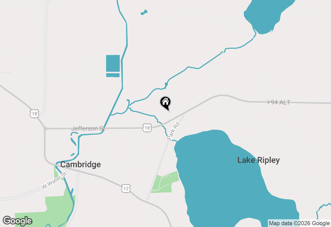 Map of W9498 Highway 18, Cambridge, WI 53523