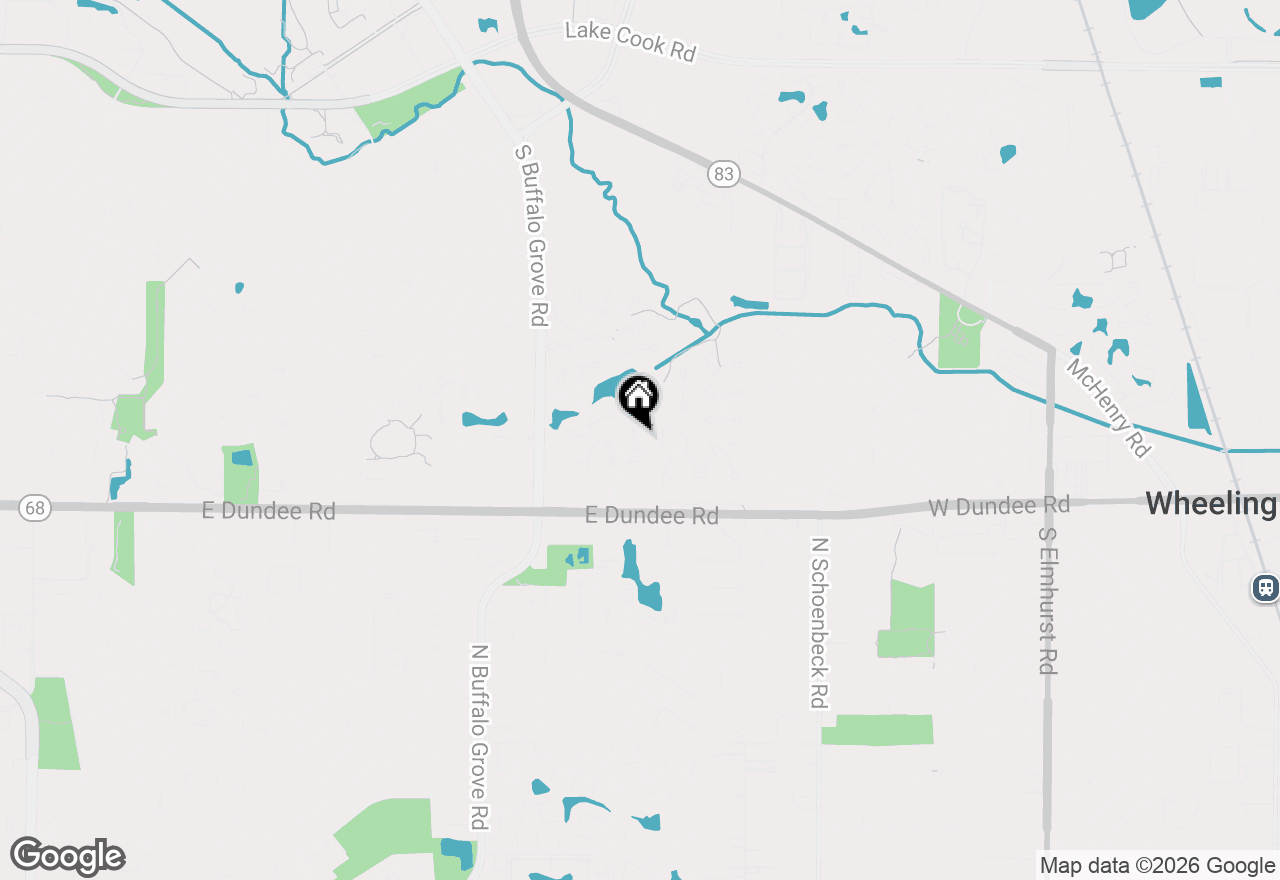 Map of 1516 Camden Court #A1, Wheeling, IL 60090