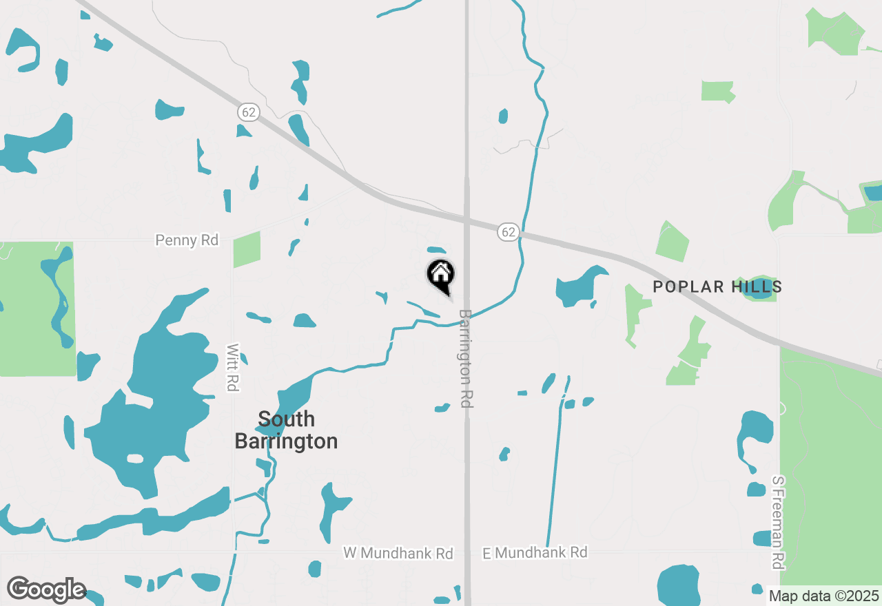 Map of 1 Falcon Lakes Drive, South Barrington, IL 60010