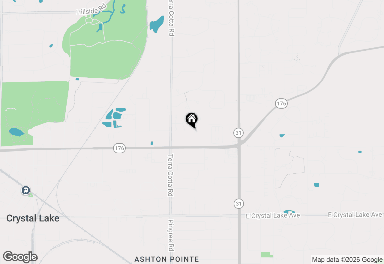 Map of 735 Nashua Court, Crystal Lake, IL 60012