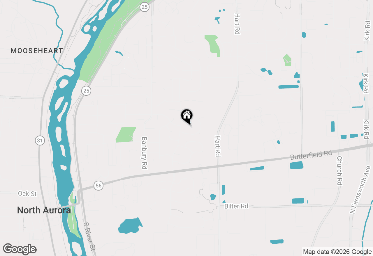 Map of 313 Carrie Court, North Aurora, IL 60542