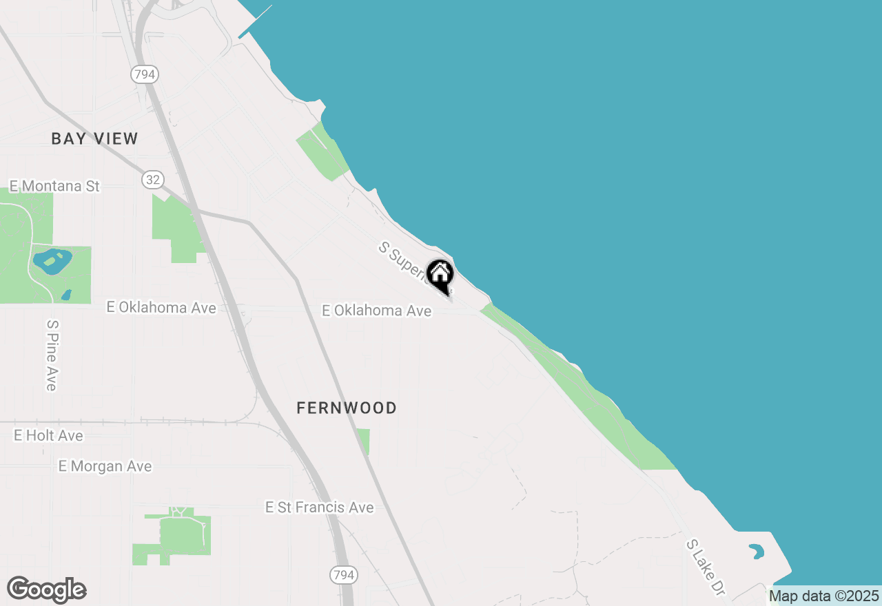 Map of 3096 S Wentworth Ave, Milwaukee, WI 53207