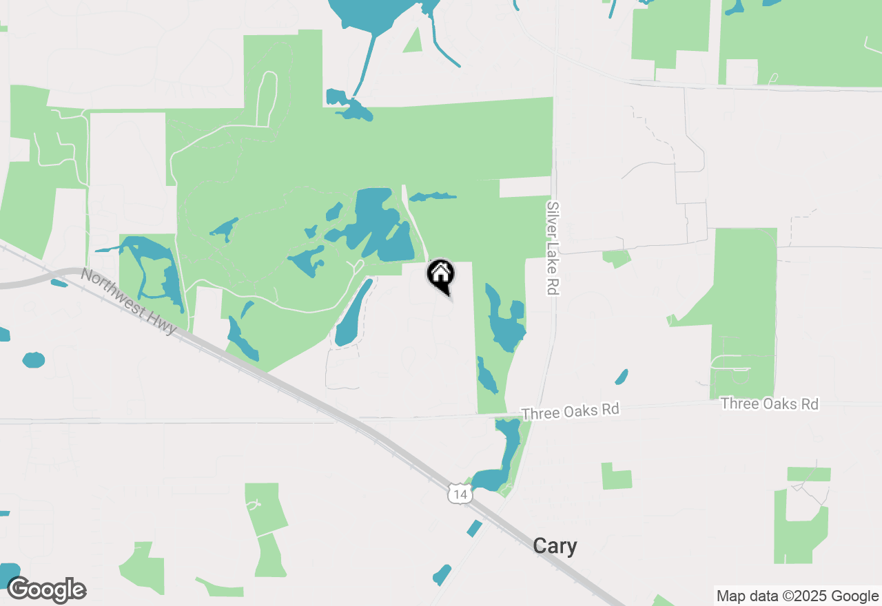 Map of 1100 Oak Valley Drive #1100, Cary, IL 60013