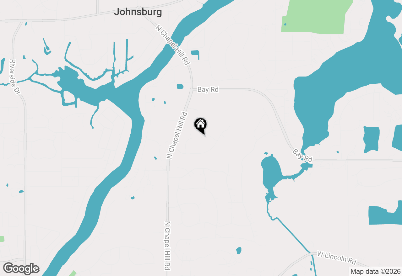 Map of 1813 Chloe Trail, Johnsburg, IL 60051