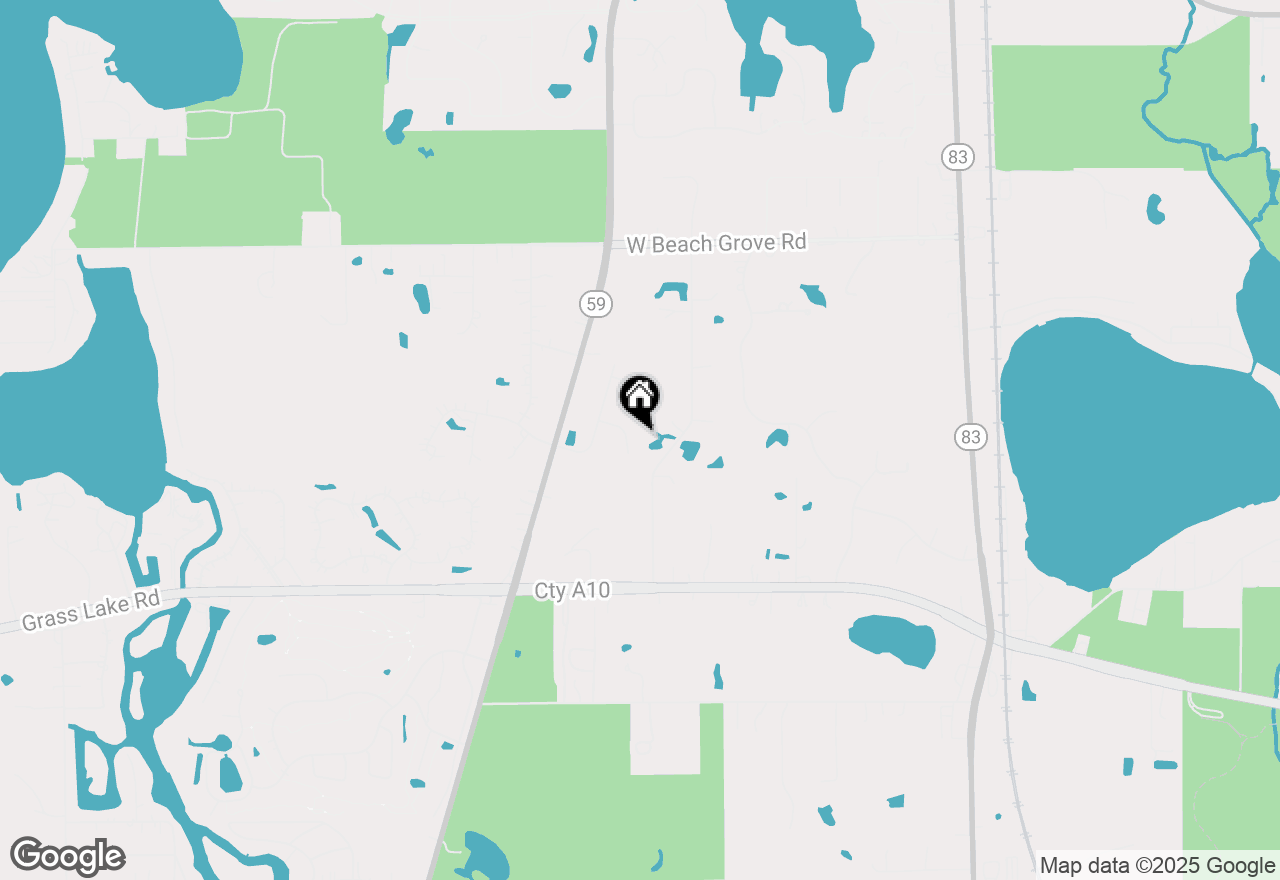 Map of 40575 N Terry Lane, Antioch, IL 60002