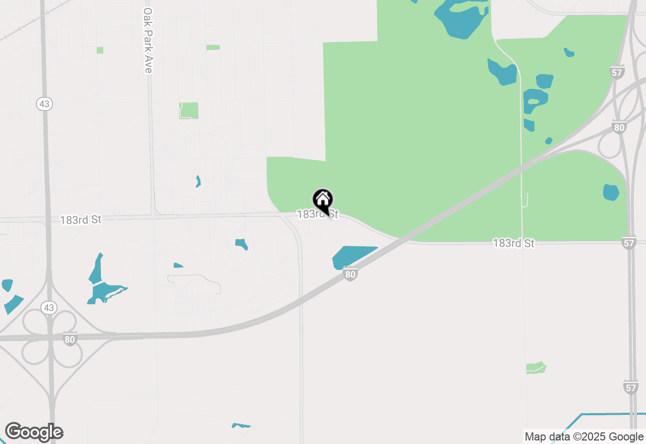 Map of 6241 Misty Pines Drive #1, Tinley Park, IL 60477