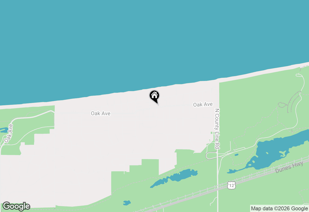 Map of 8632 Oak Avenue, Gary, IN 46403