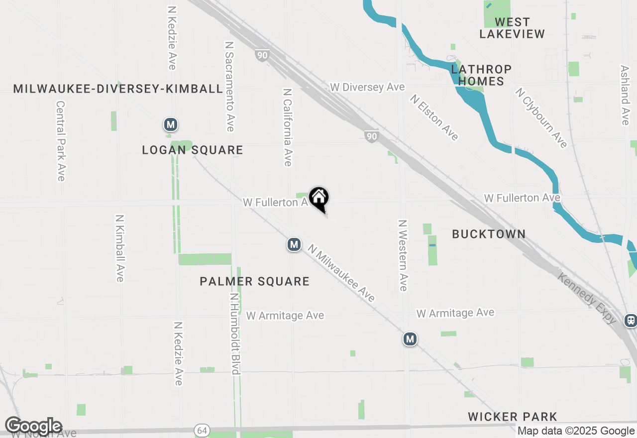 Map of 2653 W Medill Avenue, Chicago, IL 60647