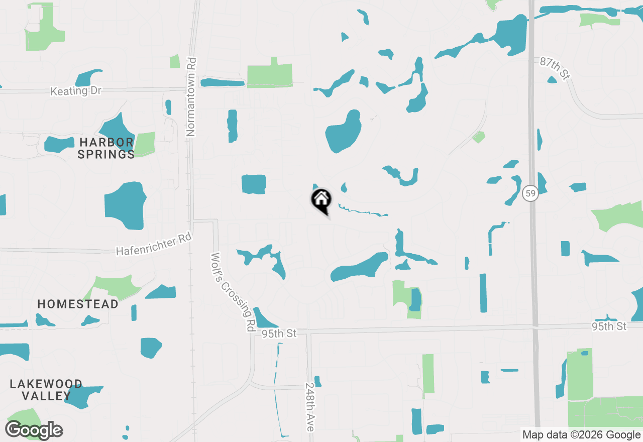 Map of 3923 Chesapeake Lane, Naperville, IL 60564