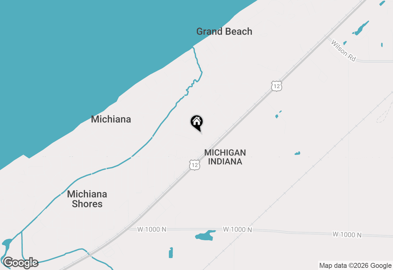 Map of 0 Evergreen Drive, New Buffalo, MI 49117