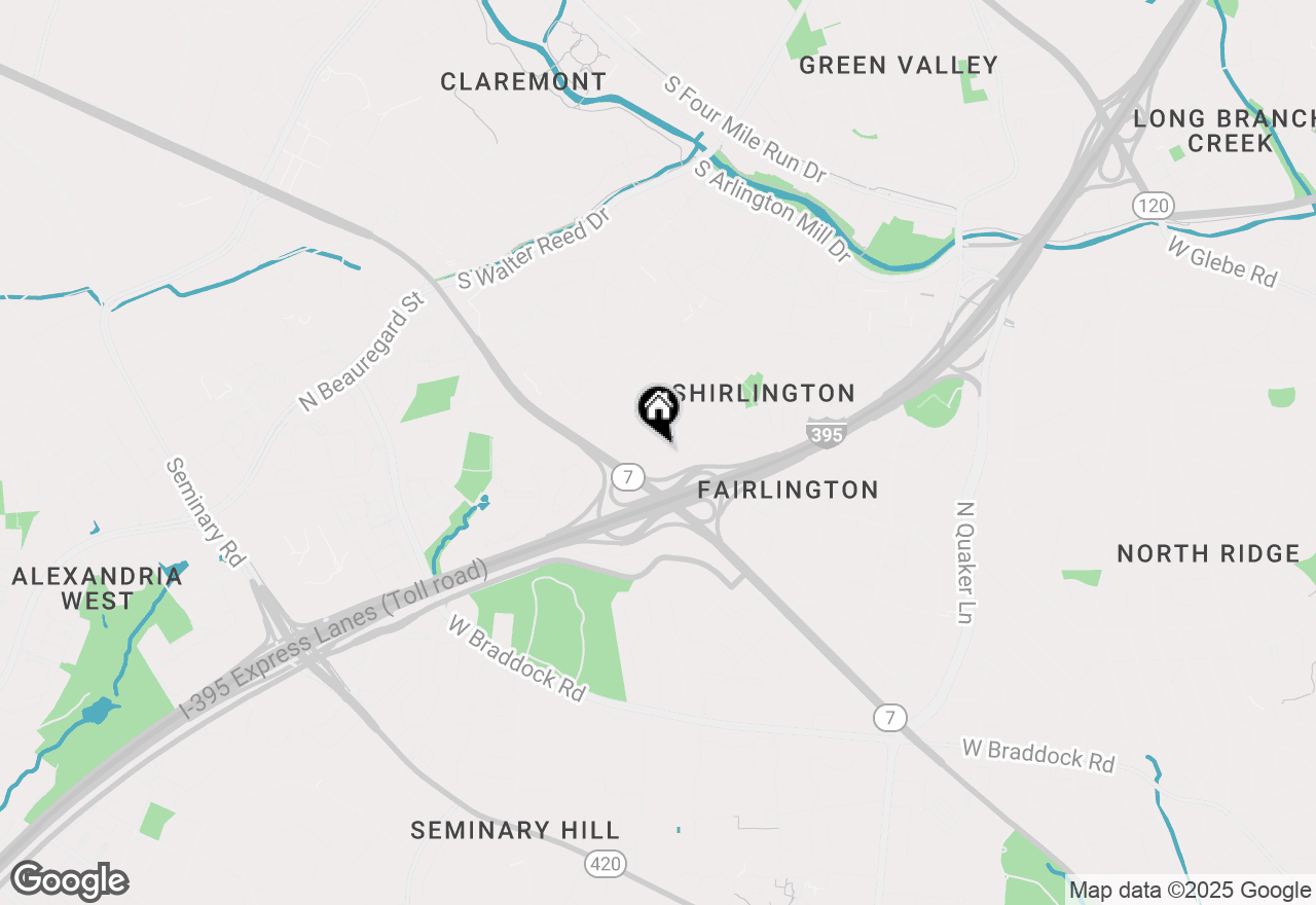 Map of 4821 31st Street S #C1, Arlington, VA 22206