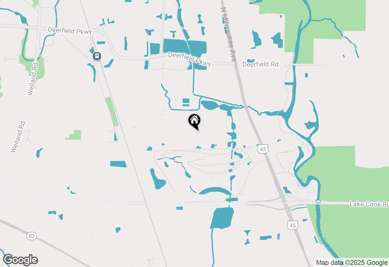 Map of 608 Inverrary Lane #608, Deerfield, IL 60015