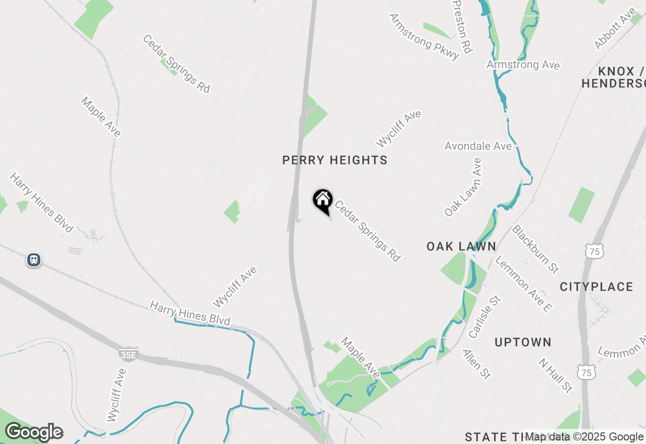 Map of 4316 Hartford Street #27, Dallas, TX 75219