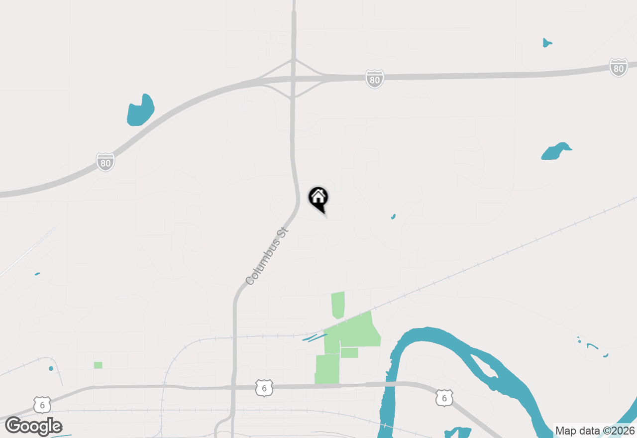 Map of 2503 Cedar Crest Drive, Ottawa, IL 61350