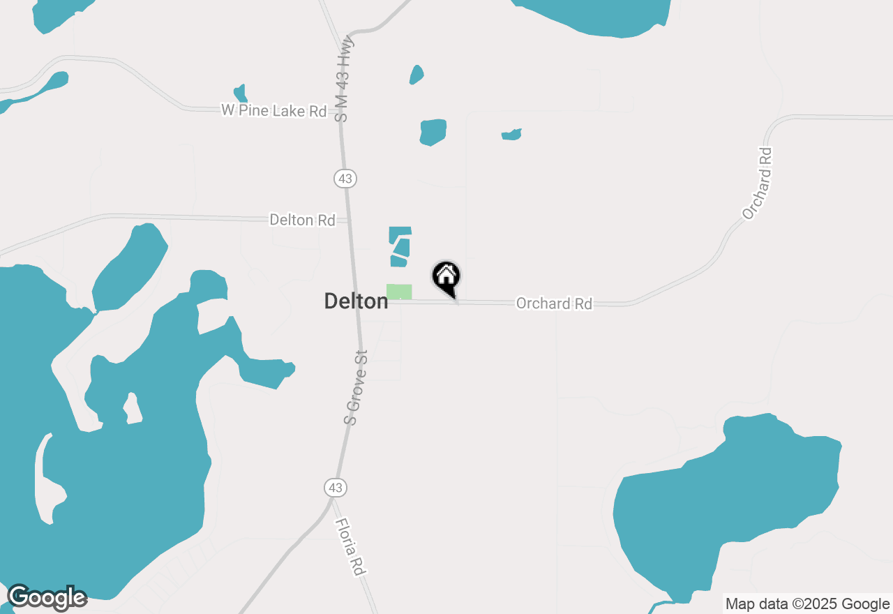 Map of 320 E Orchard Street, Delton, MI 49046