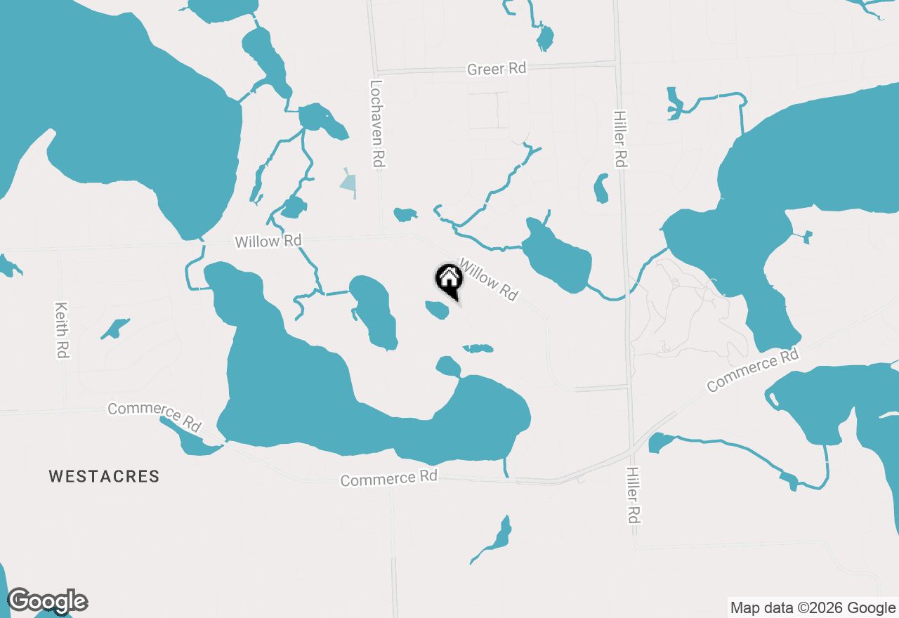Map of 2749 Nicole Court, West Bloomfield, MI 48324