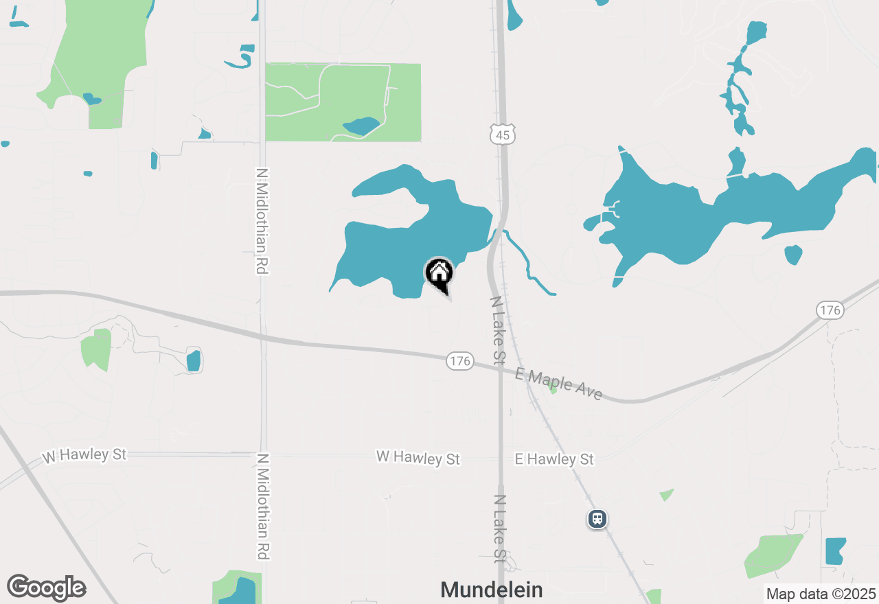 Map of 212 Londonderry Court, Mundelein, IL 60060