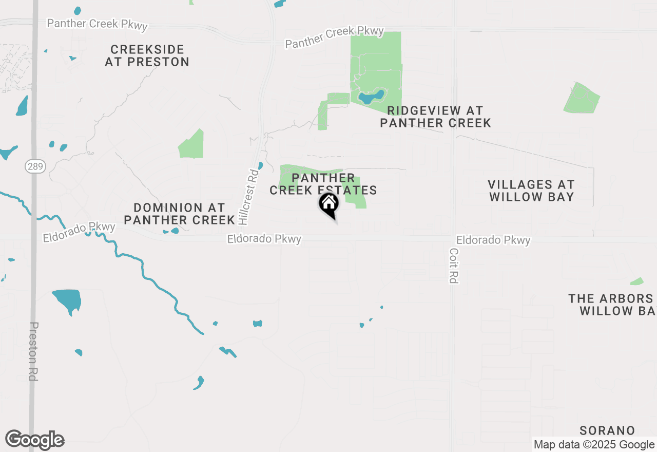 Map of 11538 Corsicana Drive, Frisco, TX 75035