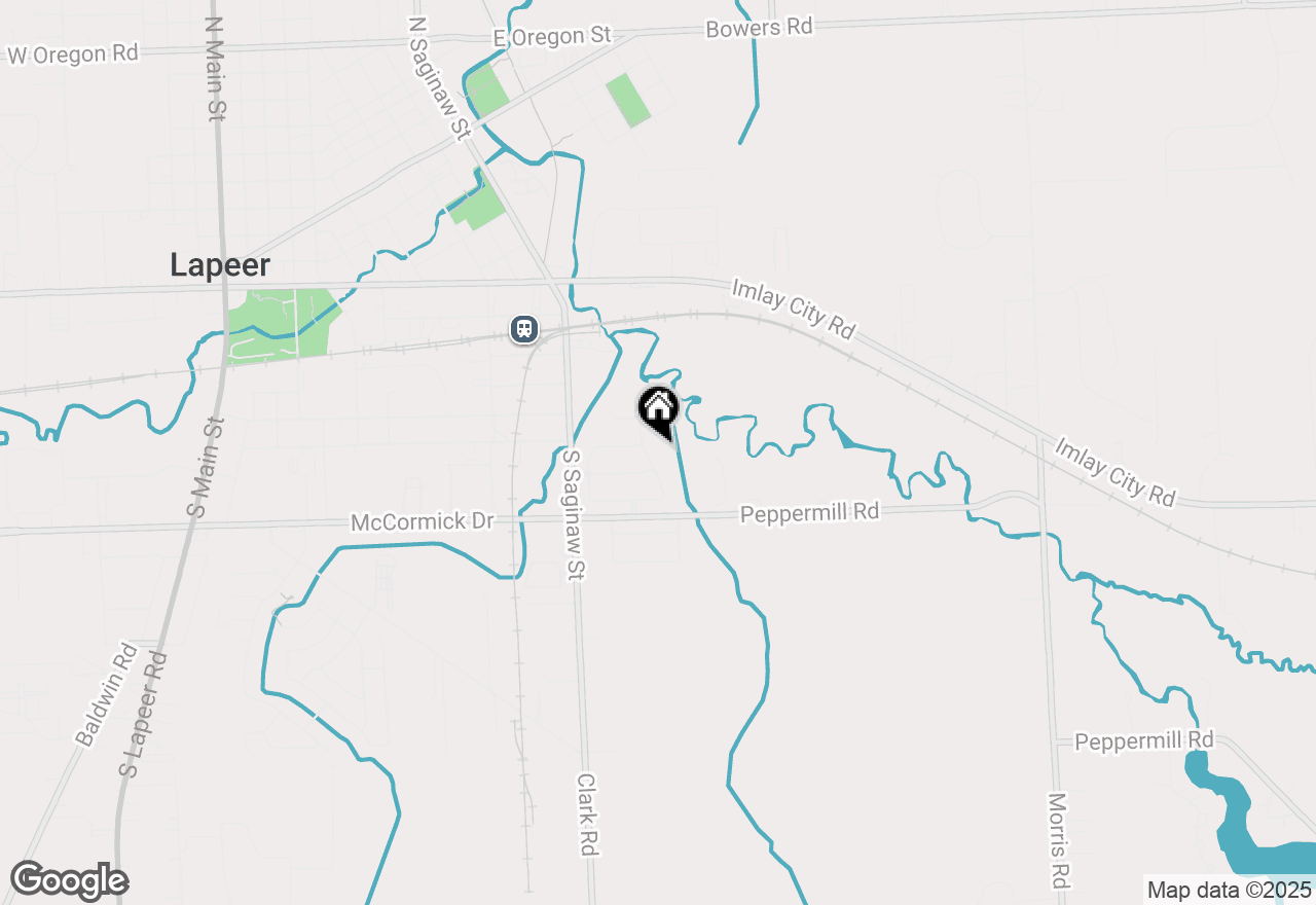 Map of 539 Old Farm Lane, Lapeer, MI 48446