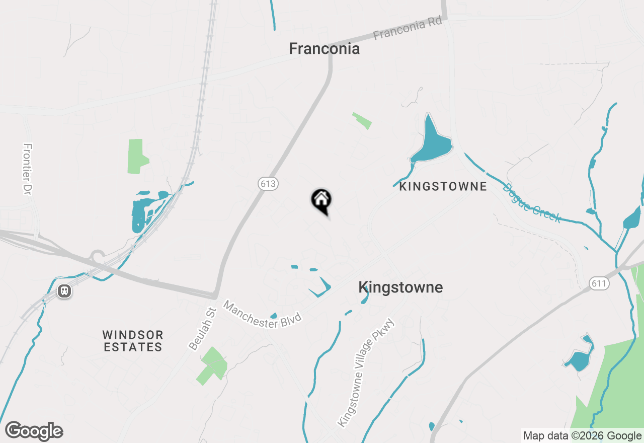 Map of 6142 Manchester Park Circle, Alexandria, VA 22310