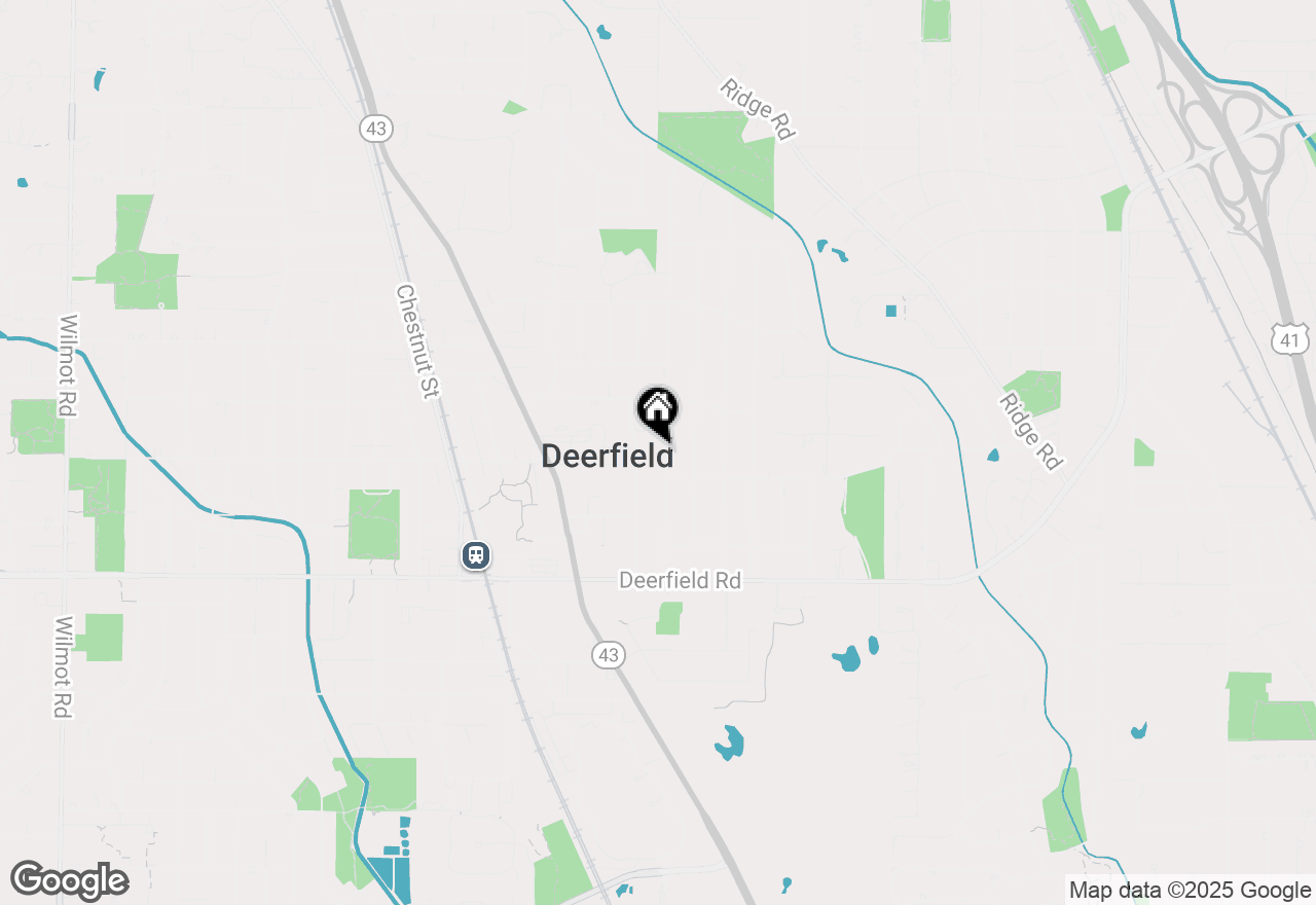 Map of 1024 Warrington Road, Deerfield, IL 60015