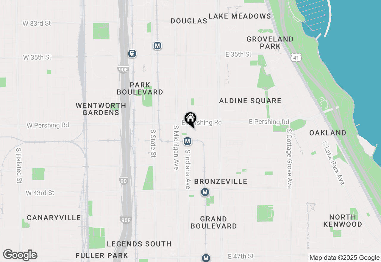 Map of 3925 S Indiana Avenue #3, Chicago, IL 60653
